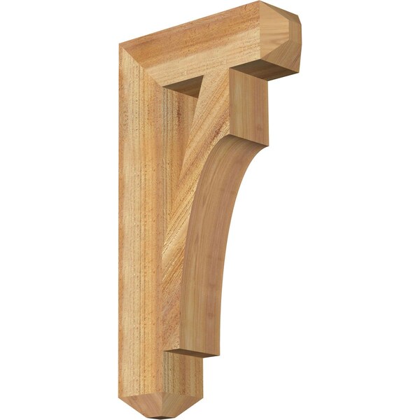 Ekena Millwork Westlake Craftsman Rough Sawn Bracket, Western Red Cedar, 4"W x 14"D x 26"H BKT04X14X26WTL04RWR - main